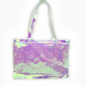 PVC ωοειδής τσάντα για ψώνια